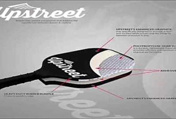 Upstreet Graphite Pickleball Paddle - Best Pickleball Paddle