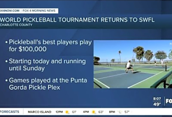 World Pickleball tournament returns to Charlotte County