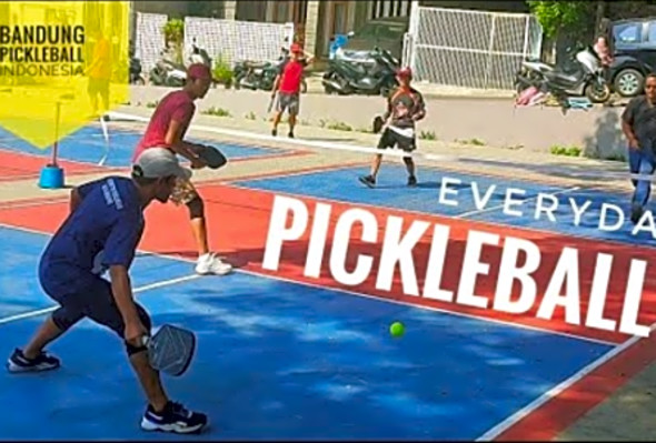 RECREATIONAL PICKLEBALL Bandung - Deded/Bastian vs Ariyo/Ery - Pickleball Indonesia