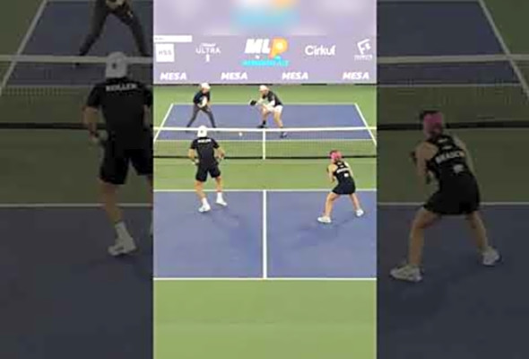 Jaw on the floor #pickleball # #majorleaguepickleball