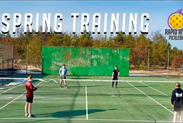 RRPL SPRING TRAINING EXHIBITION MATCH - Rapid River Pickleball League
