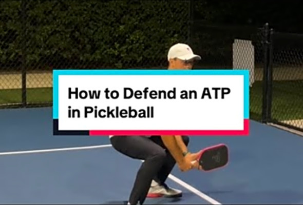 How to Defend an ATP in Pickleball #pickleballcoach #pickleball #propickleball #coaching