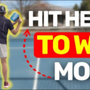 Do this to hit more winners in pickleball