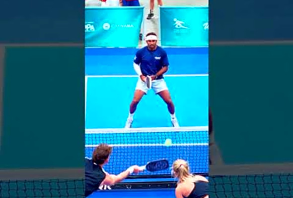 Synergy Pro Pickleball Player: Naveen Beasley at his best!