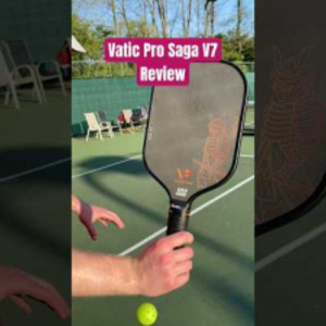 Best New Gen Pickleball Paddle?! Vatic Pro Saga V7 Paddle Review #sports...
