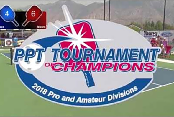 PickleBall Tournament of Champions Men&#039;s Senior Singles Pro Gold Medal Match