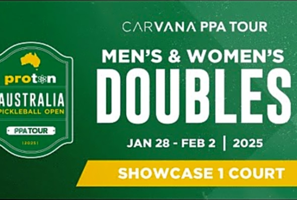 PPA Australia: Proton Australia Pickleball Open - Pro Gender Doubles (Day 2, Showcase 1 Court)
