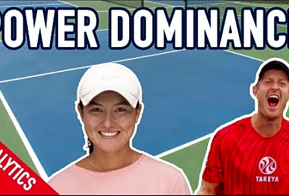 POWER Dominance of Riley Newman &amp; Anna Bright Pickleball at AZ Grand Slam