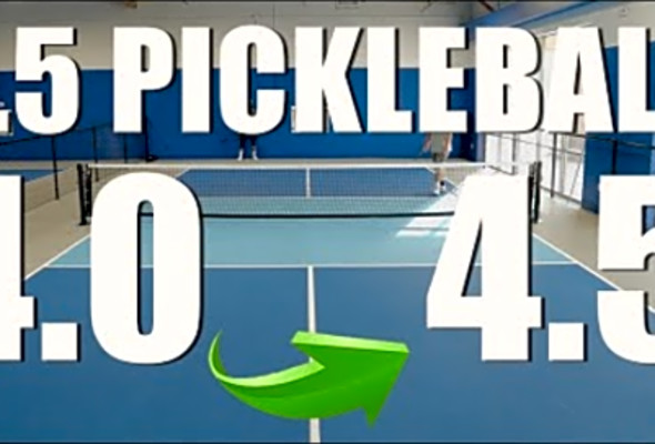AM I FINALLY A 4.5 PICKLEBALL PLAYER?