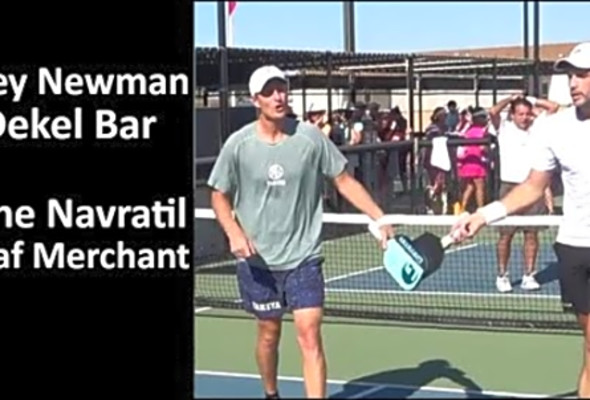 MD Pro Newman/Bar vs Navratil/Merchant (with score) (2021 Casa Grande Open)