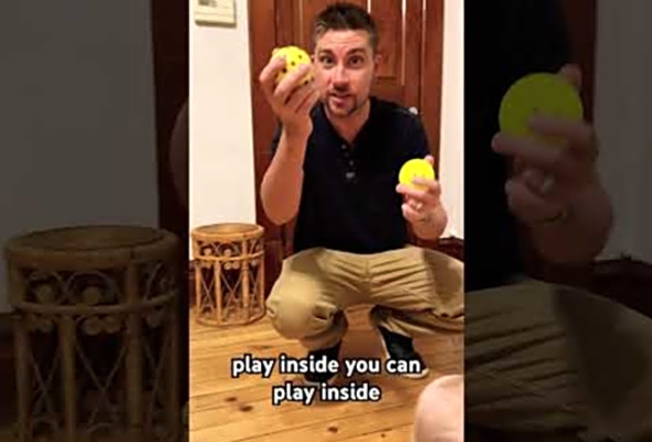 Pickleball practice ninja balls. Better pickleball. Paddle pickleball training. Indoor pickleball.