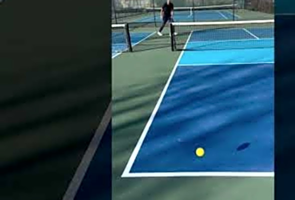 ATP pickleball trick shot #ATP #pickleball #trickshots