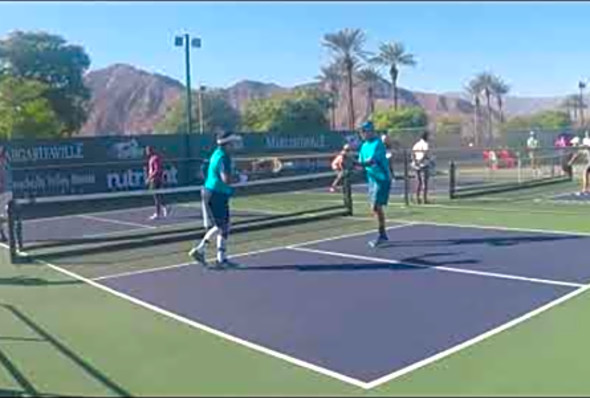 2018 USAPA Nationals - MD 4.5 35 - Javier/Gonzalez vs Leach/Richardson
