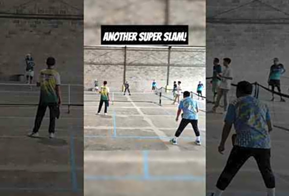 SUPER SLAM OVER HEAD SMASH - Pickleball Indonesia