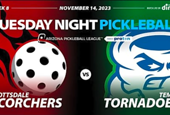 AZ PBL: Scottsdale Scorchers vs Tempe Tornadoes (Tue Nov 14, Season 2, Week 8)