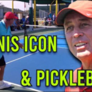 Tennis GOAT Ivan Lendl Plays Pickleball 5.0 Tournament