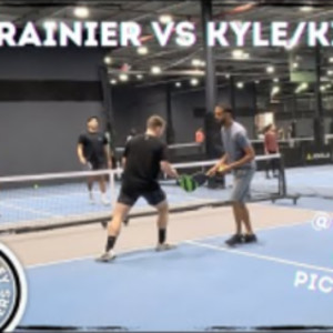 Kirk/Rainier VS Kyle/Kishan at Hudson River Pickleball 2024