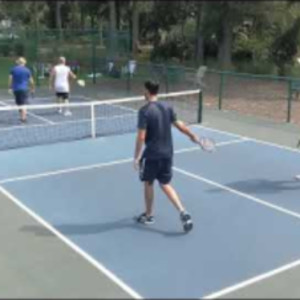 HARD DRIVES VS SOFT DINKS! 4.0 Pickleball Rec Game at Kingston Plantatio...