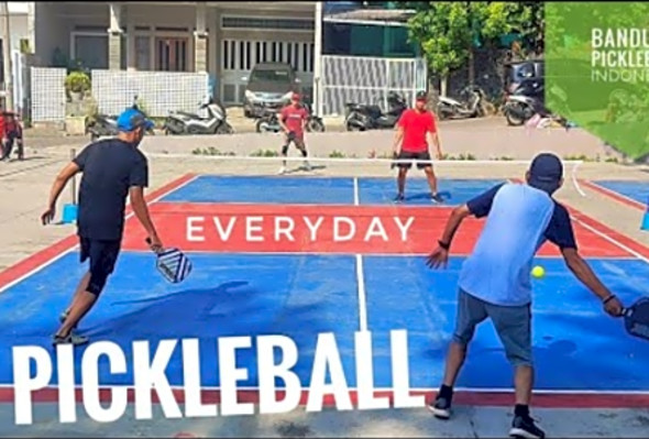 PICKLEBALL Bandung - YogiToge/Rudini vs Bastian/Widi - Pickleball Indonesia