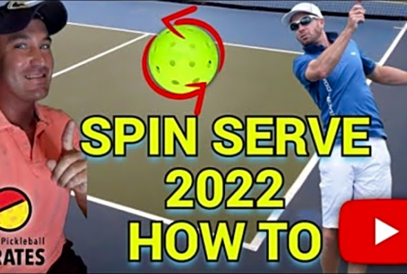 HOW TO Hit and Return the Pickleball Spin Serve like Pro Morgan Evans