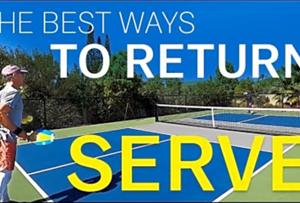 The Best Ways to Return a Serve in Pickleball