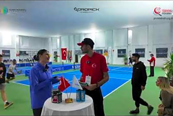 Pelin Ateler ile zel Rportaj - Uluslararas Pickleball Turnuvas 2025