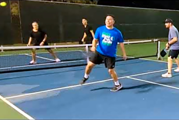 What a Fun Point! Israel / Jackson vs Glenn / Rich Pickleball match play highlights Sept 2nd