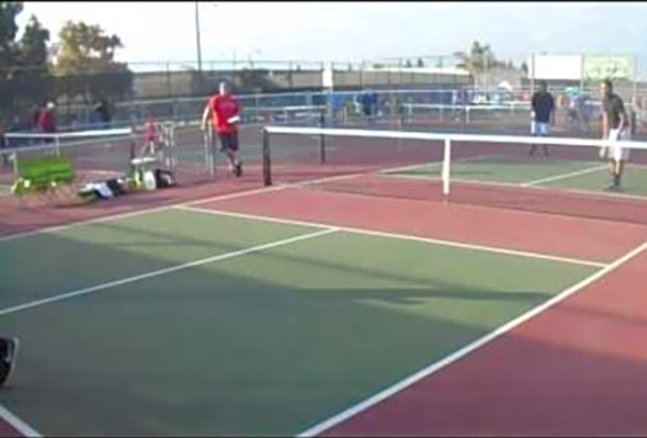 Briones/Briones vs. Wong/Stone (2) pickleball
