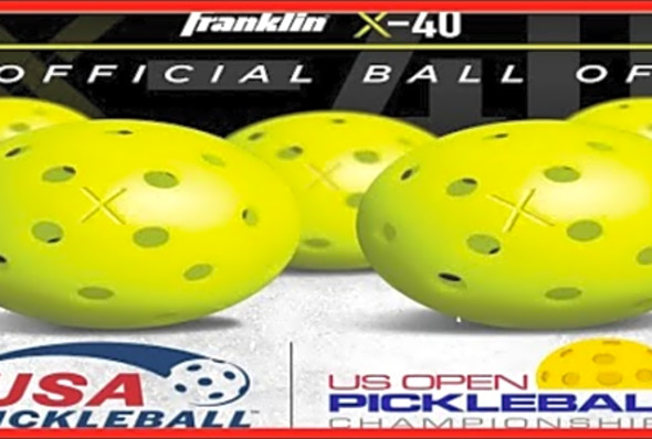 Franklin Sports Outdoor Pickleballs - X-40 Pickleball Balls - USA Pickleball (USAPA) Approved