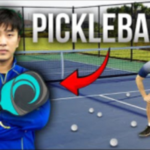 Pro Badminton Player tries Pickleball