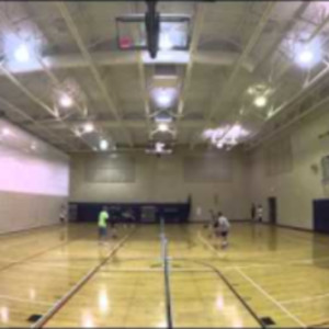 Game 2 Jordan and Tanner vs Bob and I Pickleball 2015 Summer Ladder League