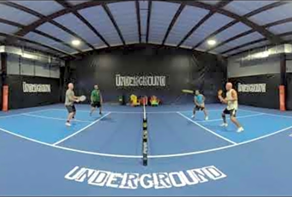 Pickleball at The Underground (Fort Myers FL) - 8/21/2020 AM