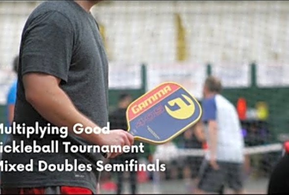 Multiplying Good Pickleball Tournament - Riley Harden &amp; Hannah Carpenter Mixed Doubles Semifinals