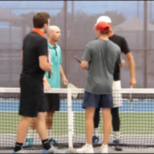 LDC Pickleball-OMD Finals Weinbach Strecker v Rozpedski Evans