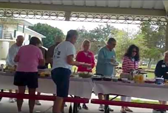 PickleBall Players Picnic 2 February 28 2013 Fleischmann Park Naples Florida