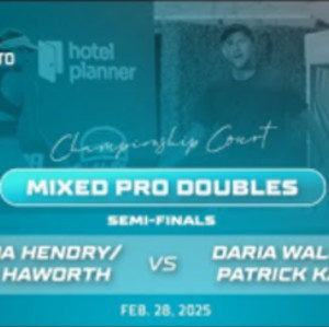 2025 APP Sacramento Open - Hendry/Haworth vs. Walczak/Kawka - Mixed Pro ...