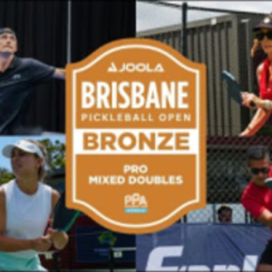 Wall/Dikosavljevic vs. Burr/Masand at the Brisbane Pickleball Open - Bro...