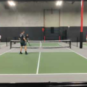 Pickleball 5.0 Improves his Drops With a Pro