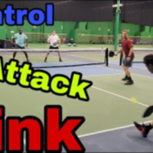 Attack, Dink, Control 4.5 Pickleball Men&#039;s Doubles Rec Game