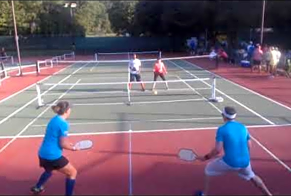 Lake Lure 2018 Mixed Doubles Gizmo Hall &amp; Knikki Hernandez vs Maher &amp; Woulfe