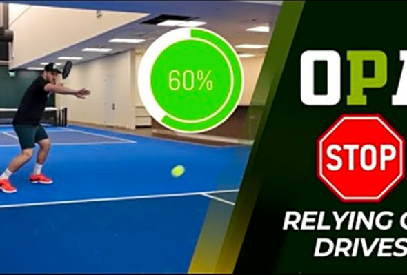 STOP PLAYING PICKLEBALL LIKE TENNIS - Play Like A Pro Pickleball Player