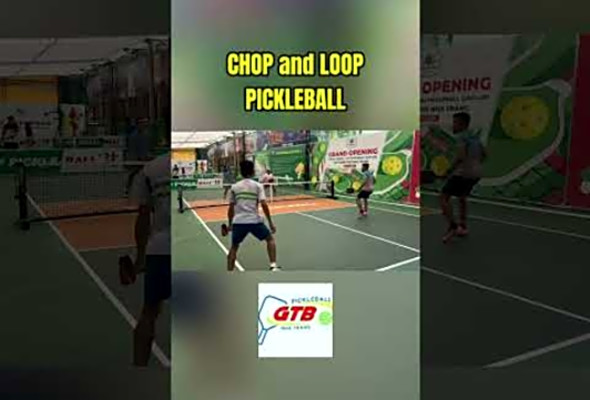 Chop and Loop in Pickleball by GEAR BOX blade #pickleball #nhatrang
