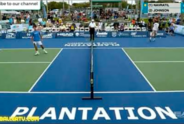 10 Minutes of Pickleball Match Highlights at Mens Single Plantation Tour 2022