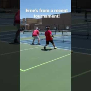 Pair of Ernes from a recent pickleball tournament! Full game videos in m...
