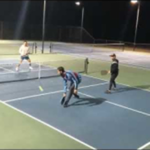 HE HITS TOO HARD FOR 4.0! 4.0 Pickleball Rec Game at CWP in Myrtle Beach...