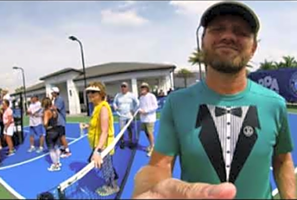 VR360 Bright vs Jansen - Pro Pickleball Singles - PPA Riverland Open -Port St Lucie, FL Center Court