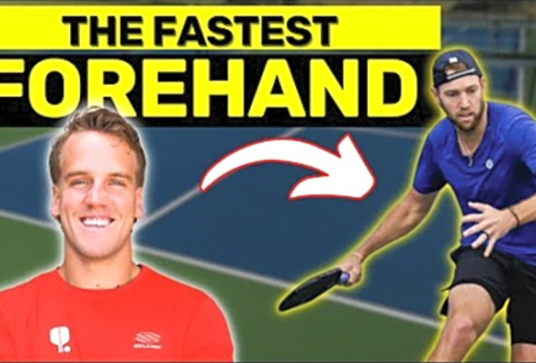 This forehand is taking over pickleball - The Jack Sock forehand