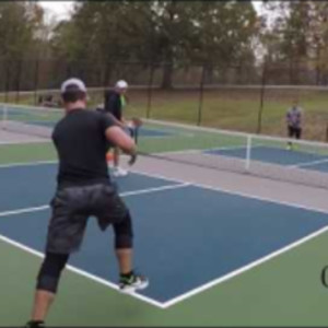 Yonah Play? Fall Pickleball Tournament 2017 - Bailey &amp; Todd vs. Baez-Wal...