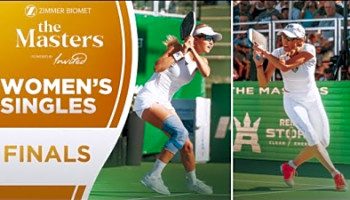 Anna Leigh Waters v Kaitlyn Christian at the PPA Zimmer Biomet Masters
