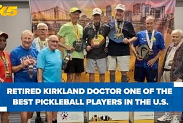 Kirkland doctor one of the highest ranked pickleball players in the country
